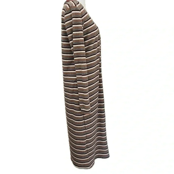 Loft striped button down shirt dress size small - Picture 5 of 11